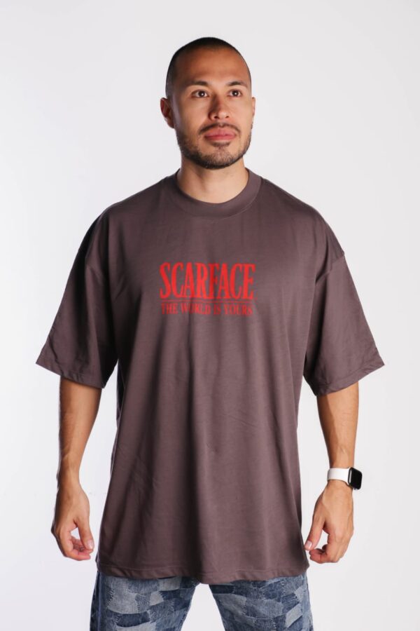 Camiseta Oversize Scarface - Imagen 2